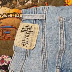 Levi's silver tab mom jeans 30 waist
